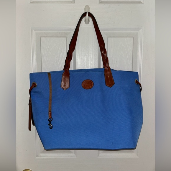 DOONEY AND BOURKE SHOPPER TOTE BEAUTIFUL BLUE COLOR Bags